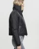 Дамско яке Urban Classics High Neck в черен цвят, Urban Classics, Якета - Complex.bg