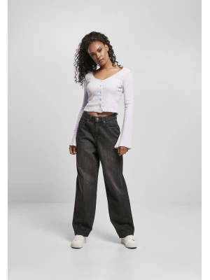 Дамски дънки в черен цвят Urban Classics стил 90-те