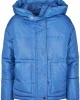 Дамско яке в синьо Urban Classics Ladies Oversized Hooded Puffer, Urban Classics, Якета - Complex.bg