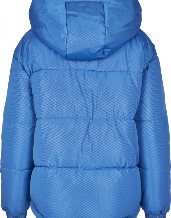 Дамско яке в синьо Urban Classics Ladies Oversized Hooded Puffer, Urban Classics, Якета - Complex.bg