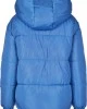Дамско яке в синьо Urban Classics Ladies Oversized Hooded Puffer, Urban Classics, Якета - Complex.bg