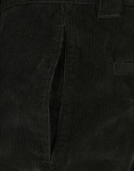 Мъжки панталон в черно Urban Classics Corduroy Workwear, Urban Classics, Панталони - Complex.bg