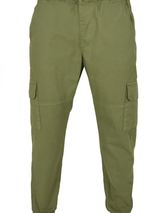 Мъжки панталон в масленозелен цвят Urban Classics Military Jogg, Urban Classics, Панталони - Complex.bg