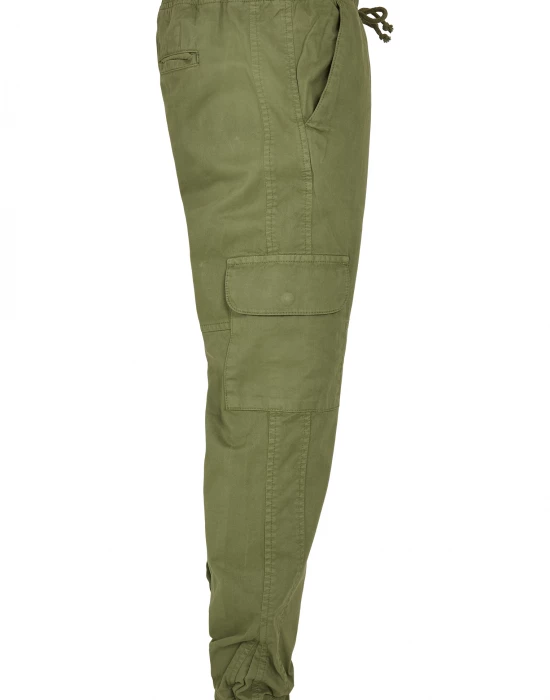 Мъжки панталон в масленозелен цвят Urban Classics Military Jogg, Urban Classics, Панталони - Complex.bg