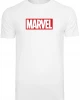 Мъжка тениска MERCHCODE Marvel Logo в бял цвят, MERCHCODE, Тениски - Complex.bg