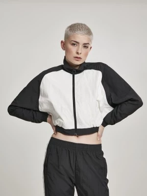 Дамско късо горнище Urban Classics в черно и бяло