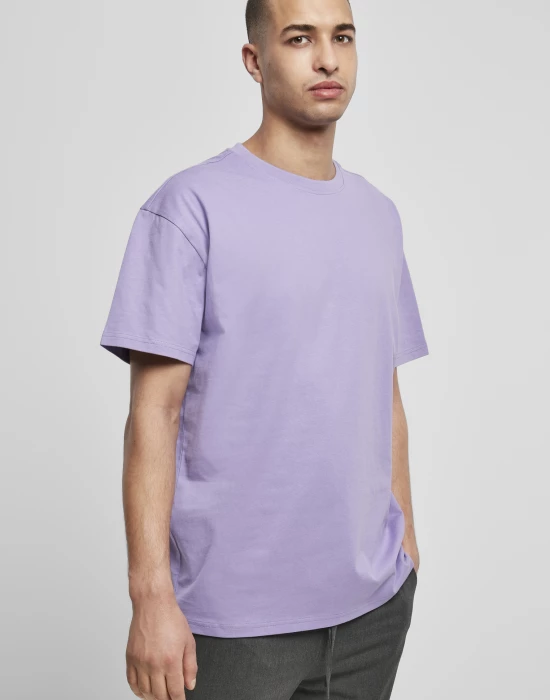 Мъжка изчистена тениска в лилав цвят Urban Classics lavender, Urban Classics, Тениски - Complex.bg