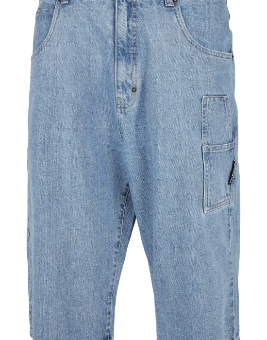 Мъжки къси дънкови панталони в син цвят Southpole Denim Shorts mid blue, Southpole, Панталони - Complex.bg