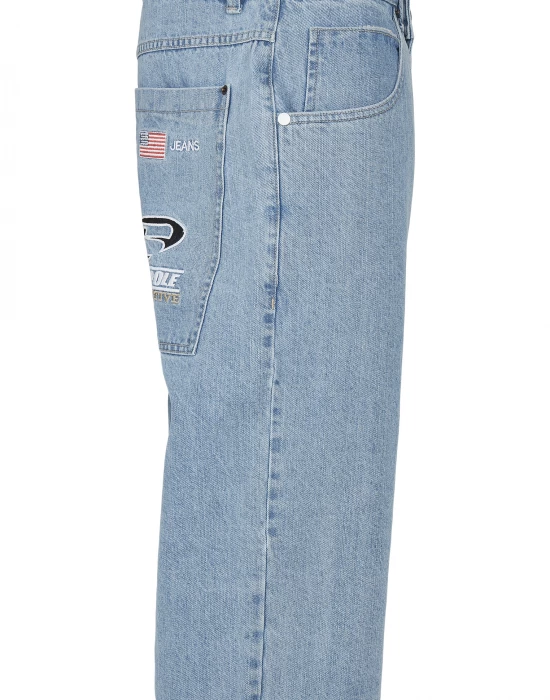 Мъжки къси дънкови панталони в син цвят Southpole Denim Shorts mid blue, Southpole, Панталони - Complex.bg