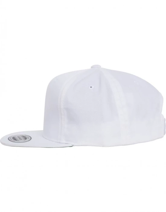 Шапка за деца с козирка в бяло Pro-Style Twill Snapback Youth Cap, Urban Classics, Шапки - Complex.bg