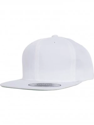 Шапка за деца с козирка в бяло Pro-Style Twill Snapback Youth Cap 