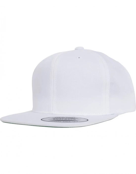 Шапка за деца с козирка в бяло Pro-Style Twill Snapback Youth Cap, Urban Classics, Шапки - Complex.bg