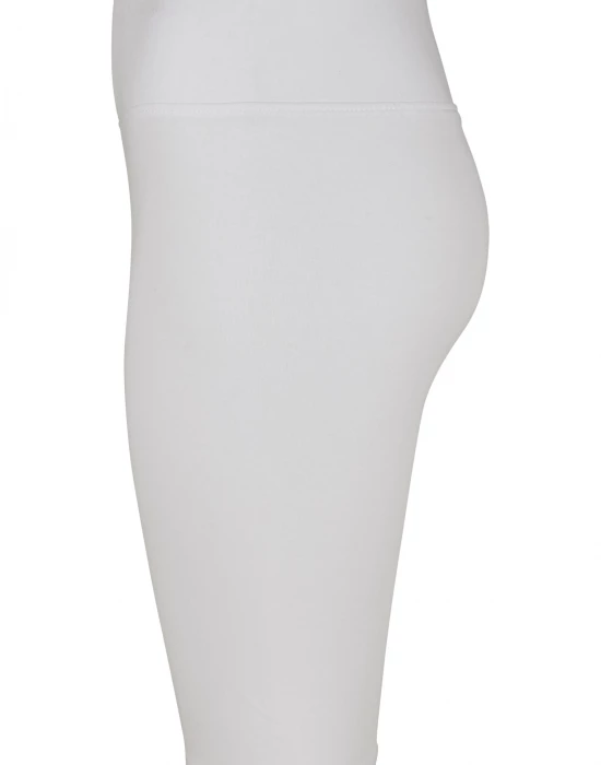 Дамски къс клин с висока талия в бял цвят Urban Classics High Waist, Urban Classics, Клинове - Complex.bg