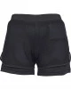 Дамски двуслойни мрежести къси панталони в черно Urban Classics Ladies Double Layer Mesh Shorts, Urban Classics, Панталони - Complex.bg