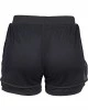 Дамски двуслойни мрежести къси панталони в черно Urban Classics Ladies Double Layer Mesh Shorts, Urban Classics, Панталони - Complex.bg