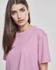 Дамска къса и широка тениска в розово Oversized Urban Classics coolpink, Urban Classics, Тениски - Complex.bg