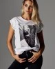 Дамска бяла тениска Merchcode Rita Ora, MERCHCODE, Тениски - Complex.bg