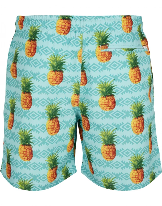 Мъжки плувни шорти Urban Classics, pineapple aop, Urban Classics, Мъже - Complex.bg