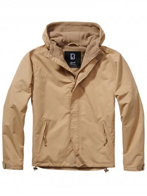 Мъжко яке - ветровка в цвят камел Brandit Windbreaker Frontzip camel 