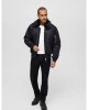 Авиаторско мъжко яке в черен цвят Brandit MA2 Jacket Fur Collar, Brandit, Якета - Complex.bg