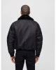 Авиаторско мъжко яке в черен цвят Brandit MA2 Jacket Fur Collar, Brandit, Якета - Complex.bg