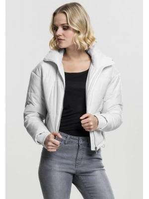 Дамско яке Urban Classics High Neck в бял цвят