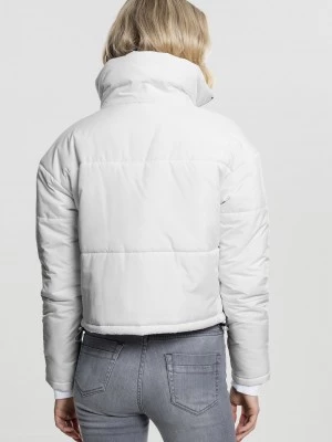 Дамско яке Urban Classics High Neck в бял цвят