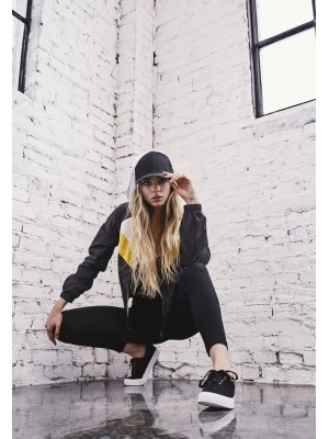 Дамски клин с висока талия Urban Classics в черен цвят