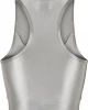 Дамски топ в сребрист цвят Urban Classics  Cropped Shiny, Urban Classics, Жени - Complex.bg
