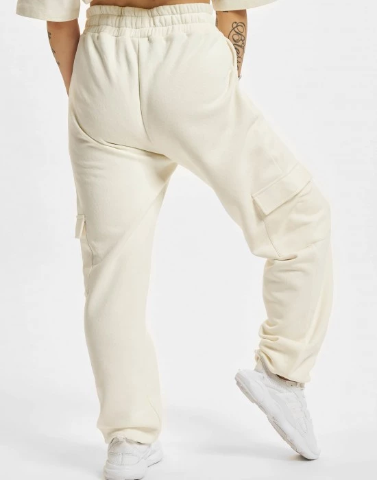 Дамско долнище в бял цвят DEF Sweat Pant Sidepockets, DEF, Долнища - Complex.bg