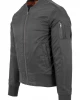 Мъжко тъмносиво яке тип бомбър Urban Classics cool grey, Urban Classics, Якета - Complex.bg