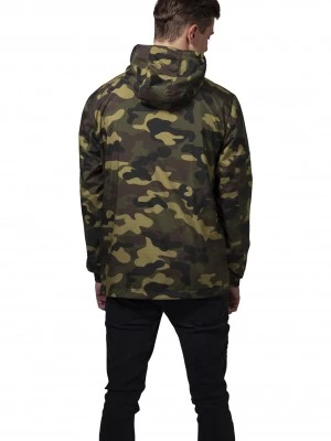 Мъжко яке ветровка в камуфлаж Urban Classics woodcamo