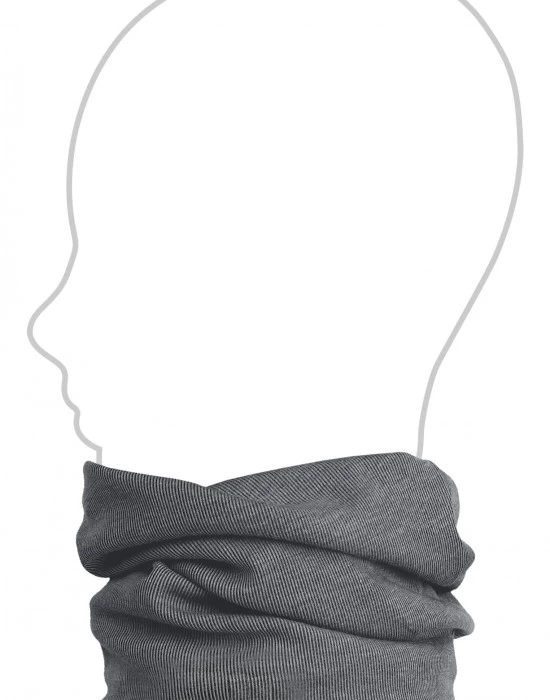 Многофункционална бийни шапка в тъмносив цвят MSTRDS Rib 2in1 Beanie, Masterdis, Шапки бийнита - Complex.bg