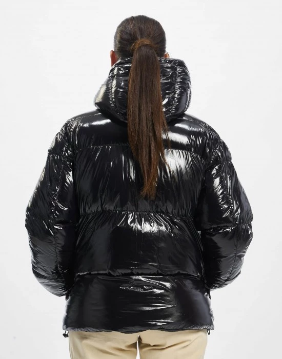 Зимно широко яке в черен цвят UNISEX DEF Jacket Shiny, DEF, Якета - Complex.bg
