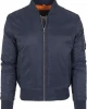 Мъжко тъмносиньо яке тип бомбър Urban Classics navy, Urban Classics, Якета - Complex.bg