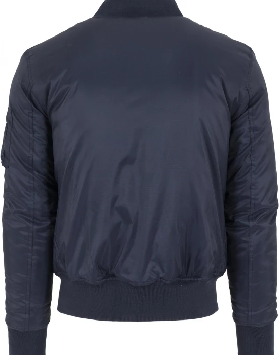 Мъжко тъмносиньо яке тип бомбър Urban Classics navy, Urban Classics, Якета - Complex.bg