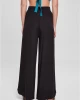Дамски широк панталон в черен цвят Urban Classics Ladies Pants, Urban Classics, Панталони - Complex.bg