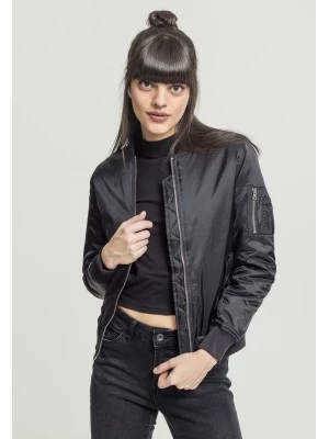 Дамско черно яке тип бомбър Urban Classics Basic