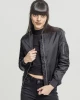 Дамско черно яке тип бомбър Urban Classics Basic, Urban Classics, Якета - Complex.bg