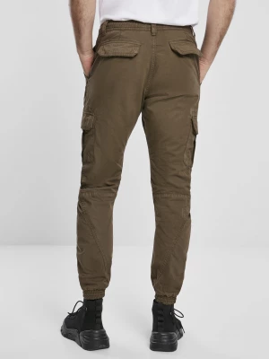 Мъжки карго панталони в цвят маслина Urban Classics Cargo Jogging Pants 
