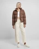 Дамско яке в кафяв цвят Urban Classics Peached Puffer, Urban Classics, Якета - Complex.bg