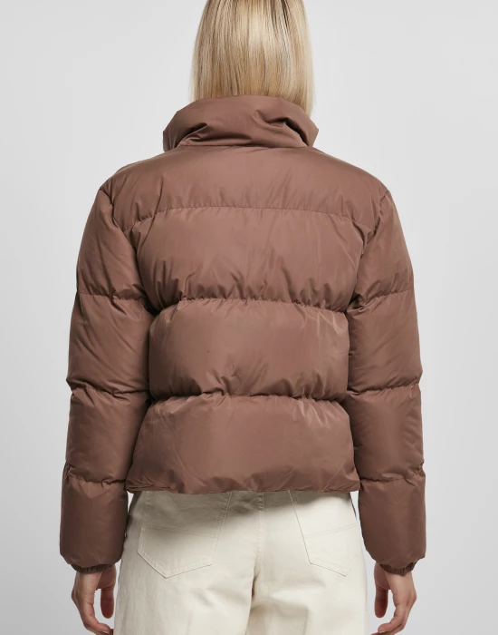 Дамско яке в кафяв цвят Urban Classics Peached Puffer, Urban Classics, Якета - Complex.bg