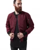 Мъжко яке тип бомбър в цвят бордо Urban Classics burgundy/black, Urban Classics, Якета - Complex.bg