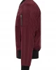 Мъжко яке тип бомбър в цвят бордо Urban Classics burgundy/black, Urban Classics, Якета - Complex.bg