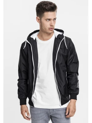 Мъжко яке с контрастни елементи Urban Classics blk/wht