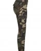 Дамски карго панталон в зелен камуфлажен цвят Urban Classics Ladies High Waist Camo Cargo Pants, Urban Classics, Панталони - Complex.bg