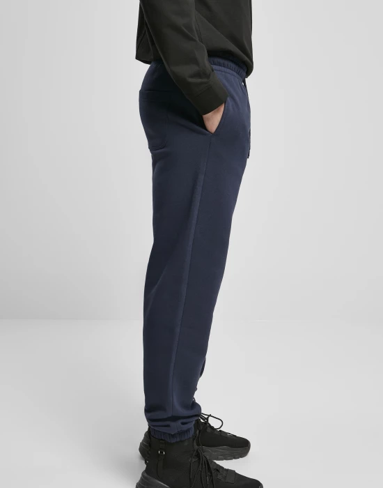 Мъжко долнище в тъмносин цвят Urban Classics Basic Sweatpants 2.0, Urban Classics, Долнища - Complex.bg