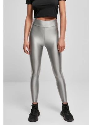 Дамски клин в сребрист цвят Urban Classics Highwaist Shiny 