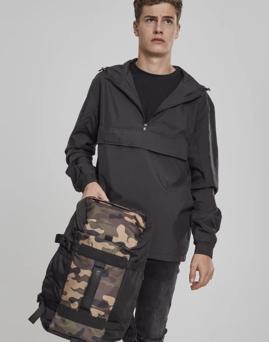 Мъжко яке без закопчаване Urban Classics в черен цвят, Urban Classics, Якета - Complex.bg