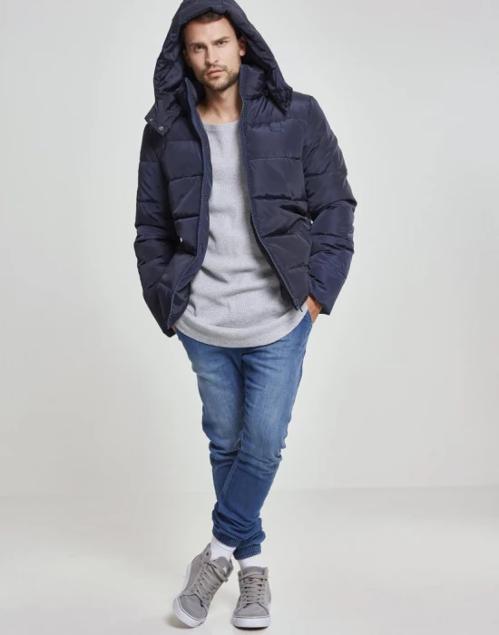 Мъжко зимно яке Urban Classics в син цвят, Urban Classics, Якета - Complex.bg